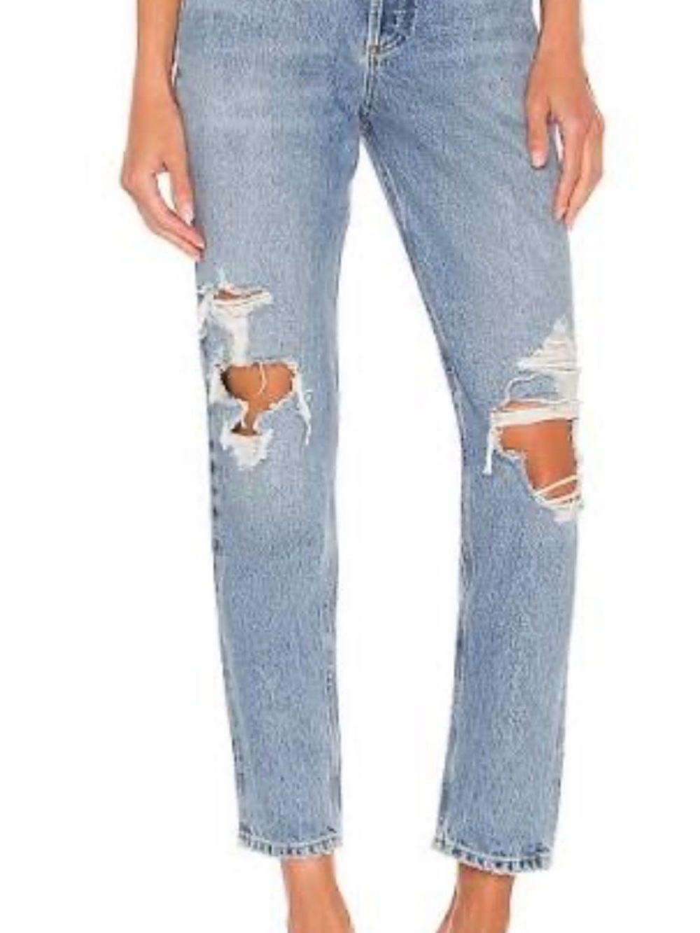 Agolde Fen High Rise Relaxed Denim Size 24